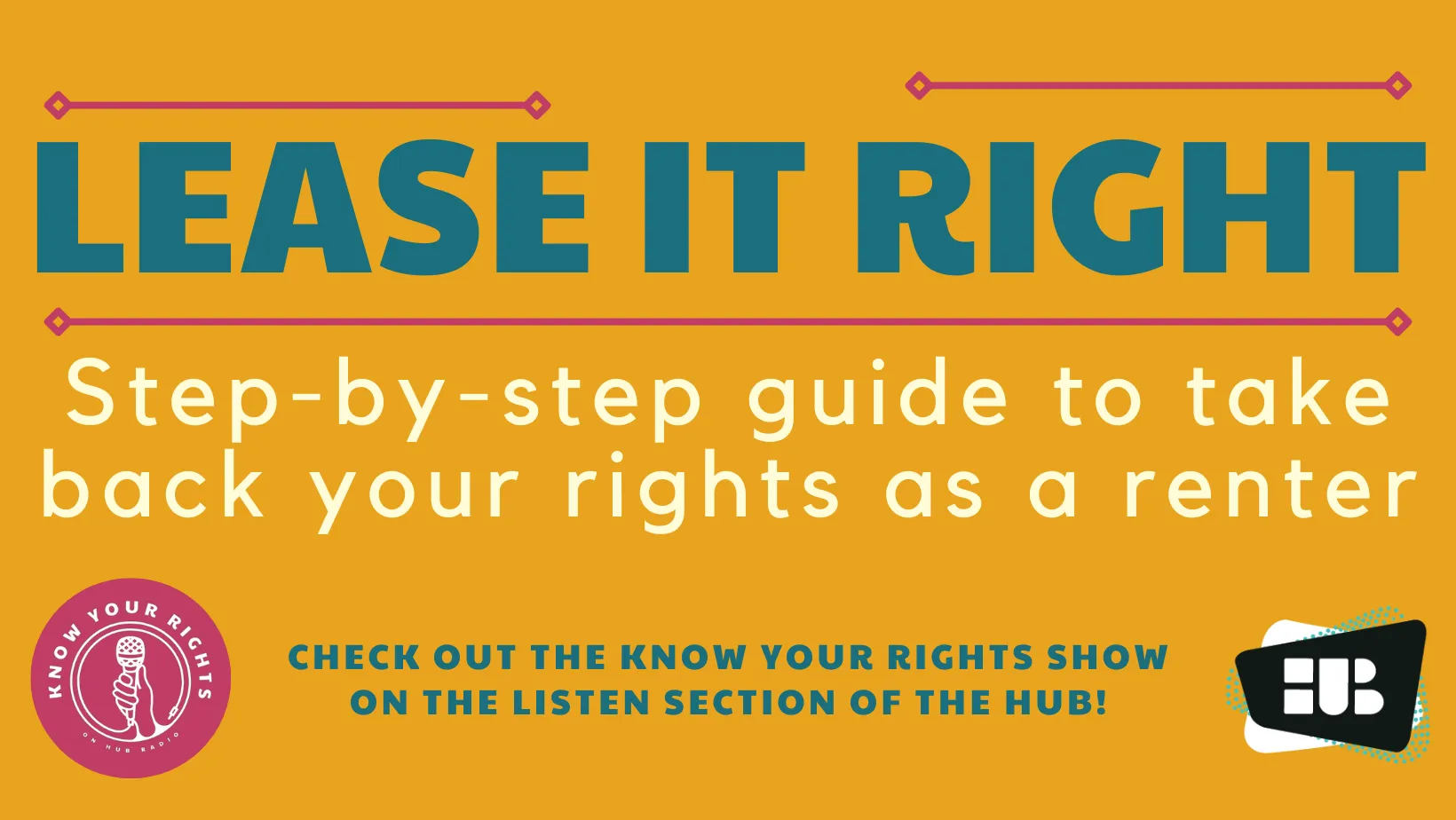 Lease It Right Your stepbystep guide to get back your rights as a